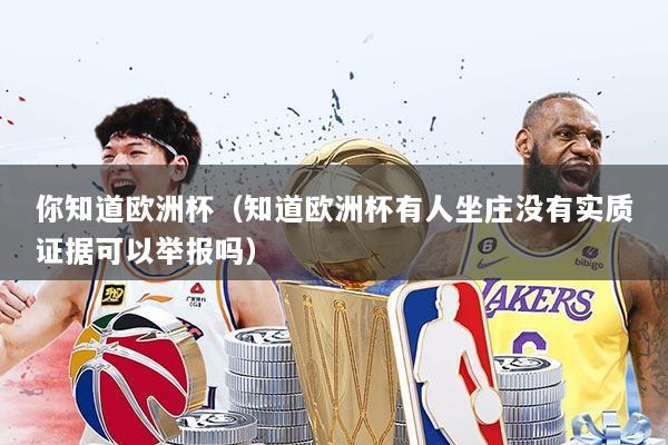 你知道欧洲杯（知道欧洲杯有人坐庄没有实质证据可以举报吗）