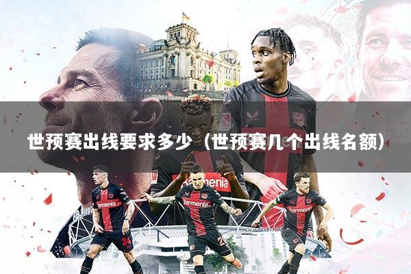 世预赛出线要求多少（世预赛几个出线名额）